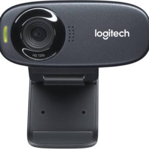 Logitech C310 HD Webcam  (Black)