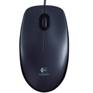 Logitech M90 Wired USB Mouse (Black)