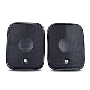 iBall Decor 9-2.0 USB Powered Computer Multimedia Speakers with in-line Volume Controller, Black